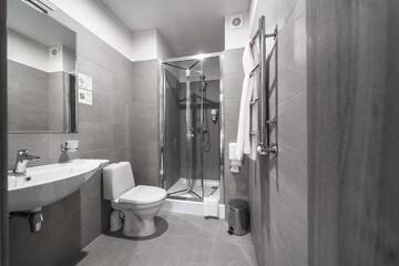 Фото номера Двухместный номер с 2 отдельными кроватями Курортные отели Reikartz Aquadar г. Manʼkivka 4